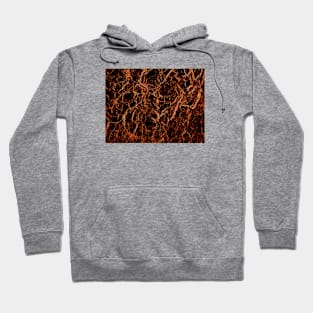 Brown Marble Texture Hoodie